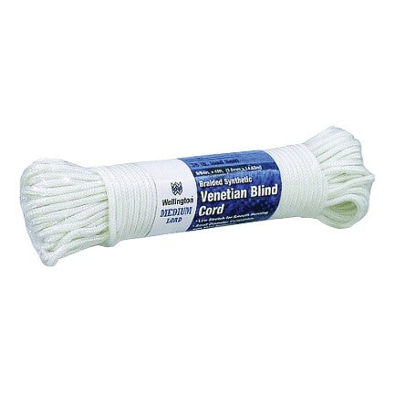 Wellington Venetian Blind Cord Nylon White