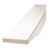 Garage Door Weatherstripping, White PVC, 2-In. x 7-Ft.