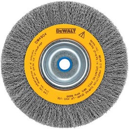 Crimped Wire Wheel, Wide-Face, 6-In.