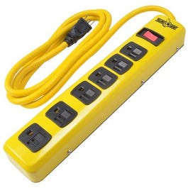 Metal Power Strip, 6-Outlet