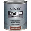 Valspar® Rust Tough® With Anti-Rust Technology™ Brush-On Enamel 1 Quart Brown (1 Quart, Brown)