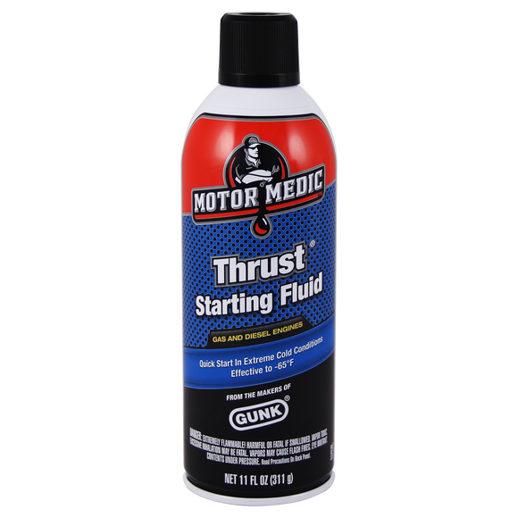 Motor Medic Thrust Starting Fluid (11 oz)