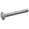 Carriage Bolts, Galvanized, 1/4 x 4-In., 100-Pk.