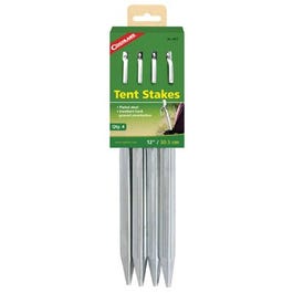 heavy duty tent stakes 12-Inch Metal Tent Stakes