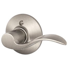 Satin Nickel Accent Right-Hand Dummy Lever Lockset
