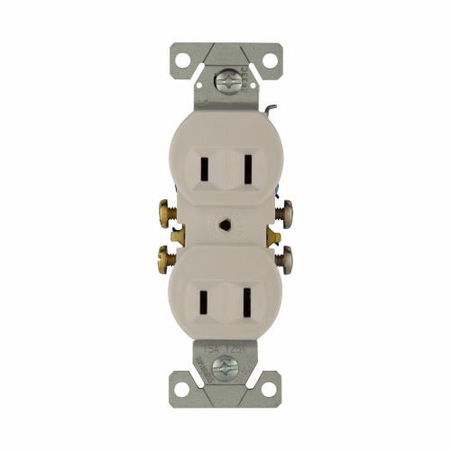 Eaton Cooper Wiring Residential Grade Duplex Receptacle 15A, 125V White