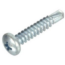 Self-Drilling Screws, Pan Head Phillips, #10-16 x 3/4-In., 50-Pk.