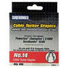 Round Cable Tack, #14, 1/4-In.
