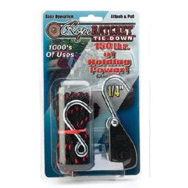 Rope Ratchet, 1/4-In., With 8-Ft. Rope & Hook
