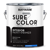 Rust-Oleum Sure Color Eggshell Interior Wall Paint 1 Gallon Black (1 Gallon, Black)