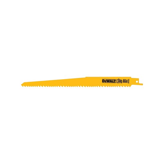 Dewalt Wood Cutting Bi-Metal Reciprocating Saw Blades 12