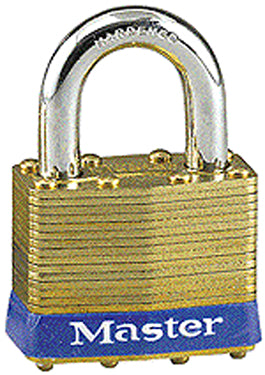 LAMINATED BRASS PADLOCK