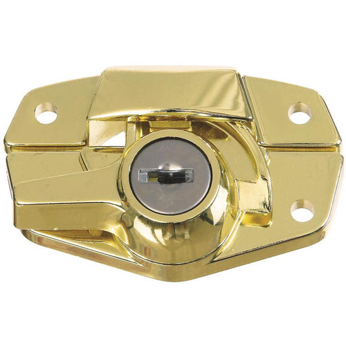 National Brass Finished Die-Cast Sash Lock