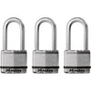 Master Lock Magnum 2 In. Keyed Alike Padlock (3 Pack)