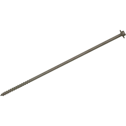 Simpson Strong-Tie 0.195 In. 10 In. Large Hex Washer Structure Screw (12 Ct.)