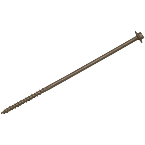 Simpson Strong-Tie 0.195 In. 8 In. Large Hex Washer Structure Screw (50 Ct.)