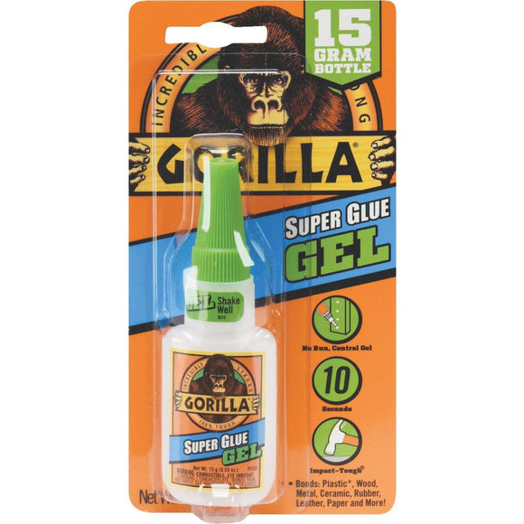 Gorilla 0.53 Oz. Super Glue Gel