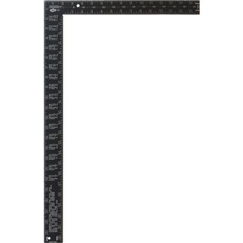 Johnson Level 16 In. x 24 In. Black Aluminum Big J Pro Carpenter's Square