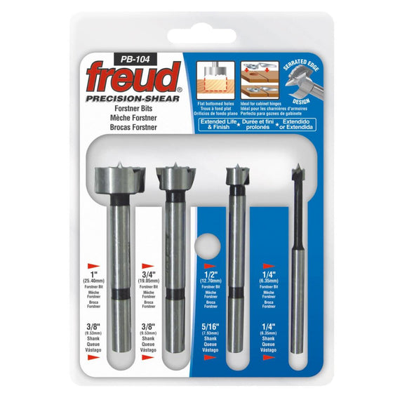 Freud Forstner Bit Set (4-Pieces)