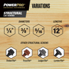 Power Pro Structural Lag Screws