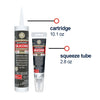 GE Sealants Supreme Silicone Kitchen & Bath Sealant 10.1 Oz. White