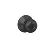 Schlage Plymouth Knob Keyed Entry Lock (Matte Black)