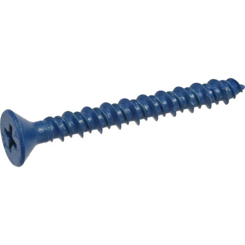 Hillman Group Blue Flat-Head Phillips Tapper Concrete Screw Anchors (1/4