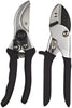 Landscapers Select GP1002+GP1013A Pruner Set, 1/2 in Cutting Capacity, Steel/Zinc Blade, Steel/Zinc Handle