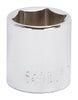 Vulcan Drive Standard Socket SAE 3/8 Drive 6-Point Chrome Vanadium Steel Chrome