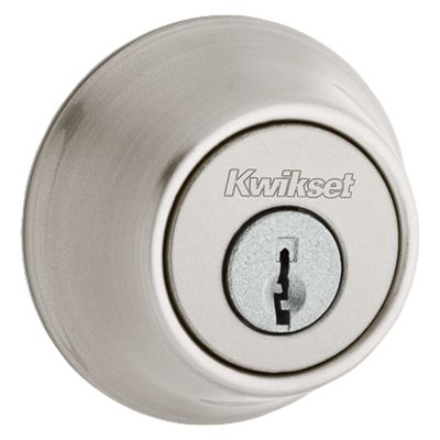 Kwikset 660 Deadbolt - Keyed One Side - with Pin & Tumbler