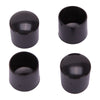 ProSource Furniture Leg Tip Round Plastic Black 7/8 Dia, 1 H